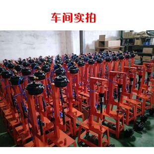 更换刹车皮机器C6C4汽铲刹车片铆钉机气动加固压铆刹车工具