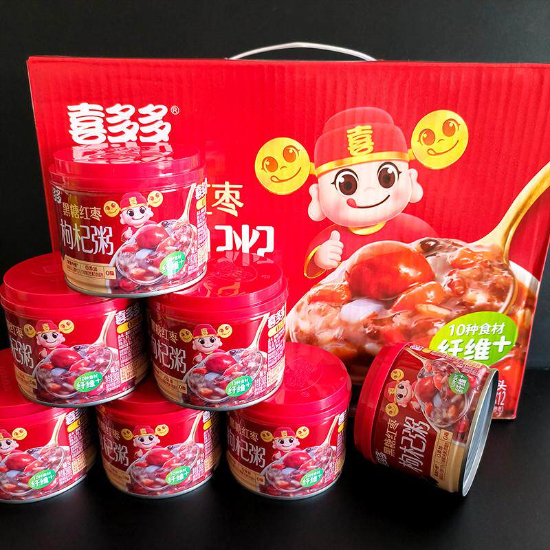 新货0添加黑糖红枣枸杞粥