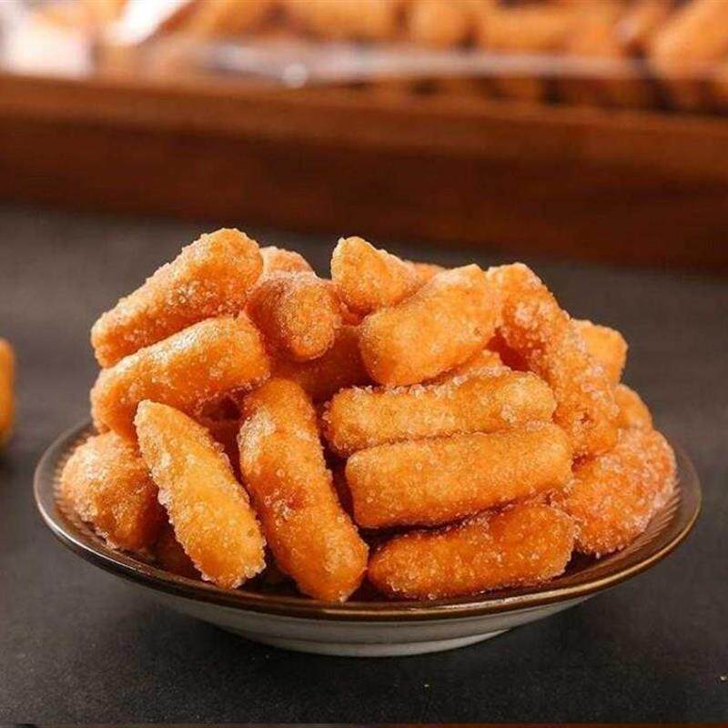 新货正宗老式雪花条江米条糯米条袋装传统糕点零食麻花兰花根雪枣