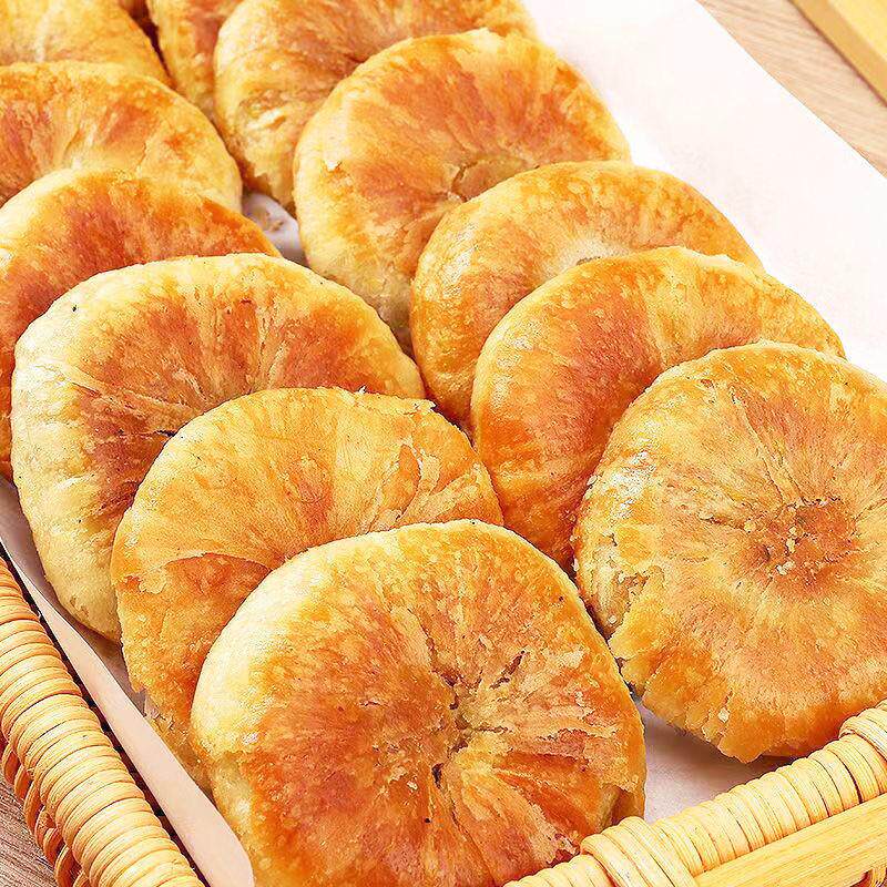 正宗湖南传统美食老式月饼酥皮老冰糖月饼猪油饼老牌子中秋月饼糕