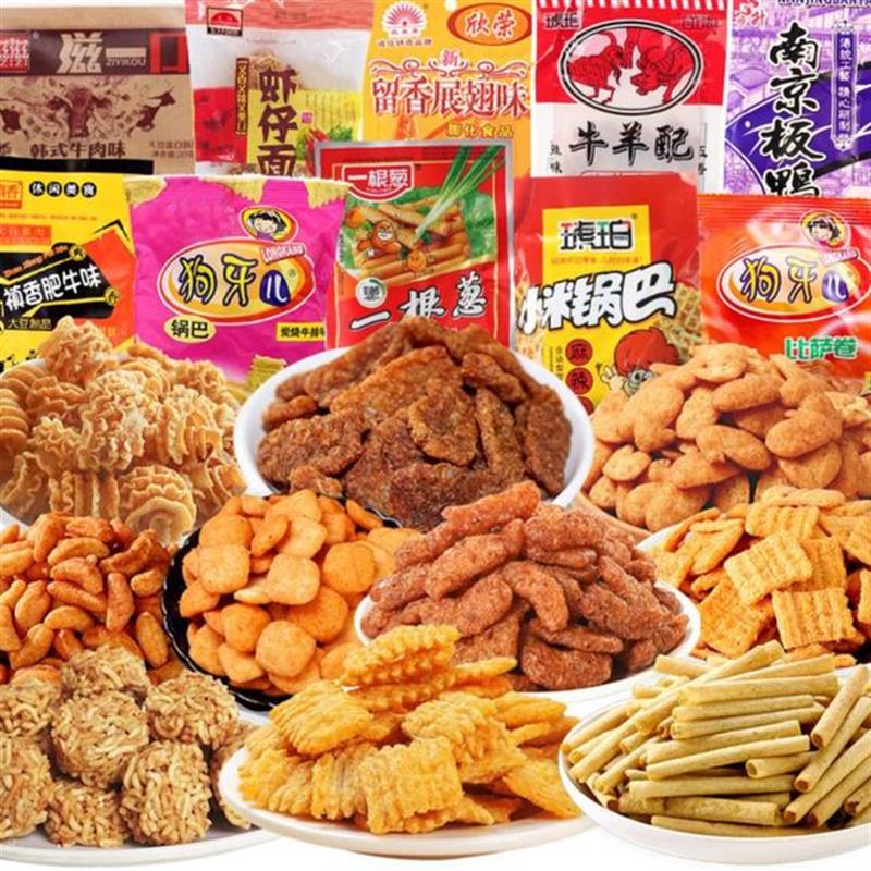 8090后怀旧零食大礼包校园