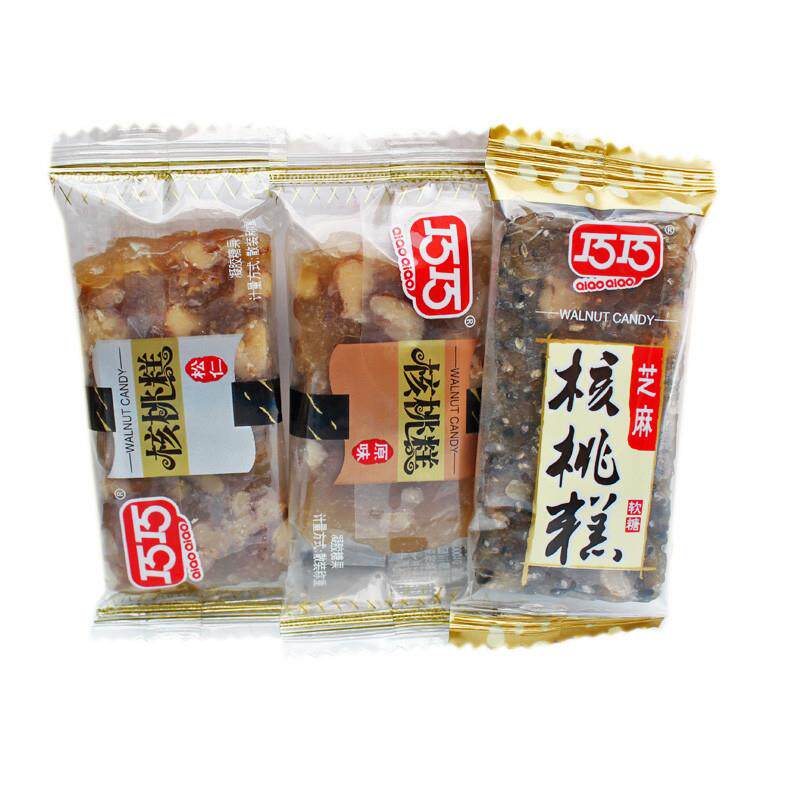 新货核桃糕500g松仁味芝麻
