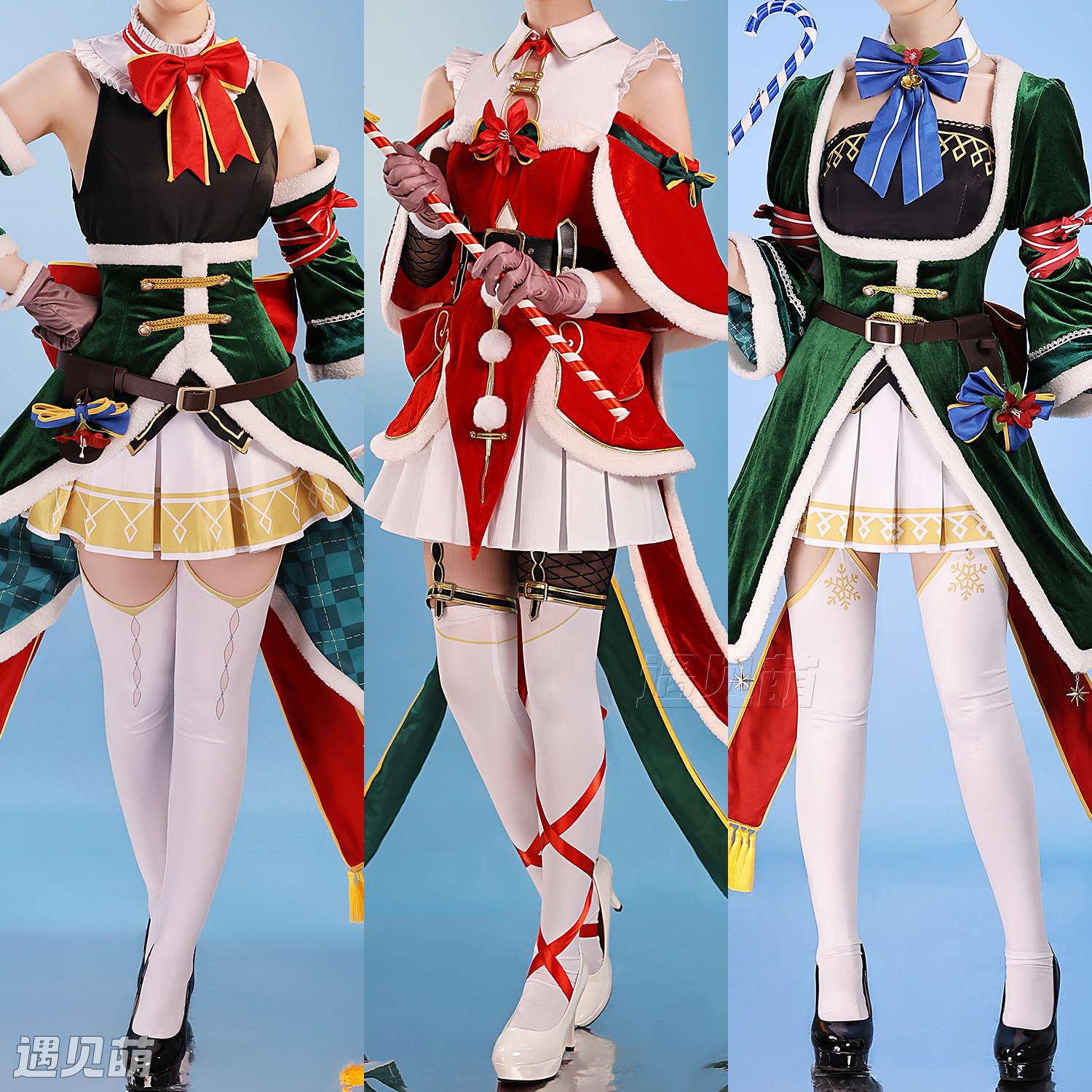 遇见萌爱蜜莉雅圣诞cos服蕾姆拉姆圣诞节cosplay二次元动漫服女