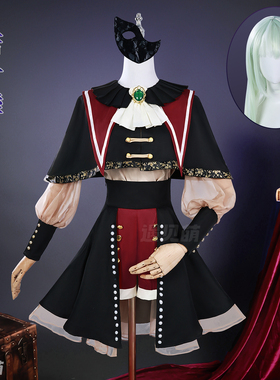 若叶睦cos服BanGDream Ave Mujica舞台服Mortis演出服动漫服女装