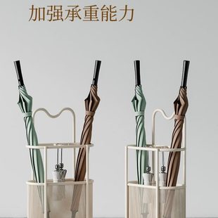 轻奢雨伞收纳架家用门口雨伞架神器网红入户门放伞收纳桶置伞架