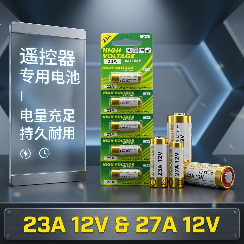 12V车库卷帘门铃遥控器电池