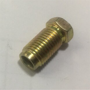 现货大量加 824unf汽车刹车油管接头配蘑菇头喇叭口转向 工定 制3