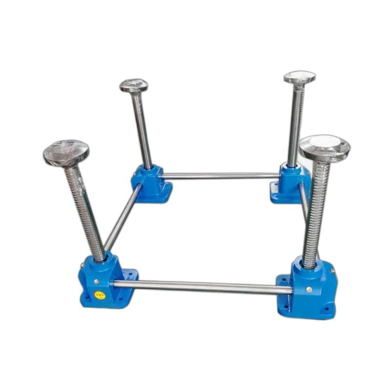 齿轮齿条丝杆升降机SP500SP900电动手摇高速齿条同步升降器平台