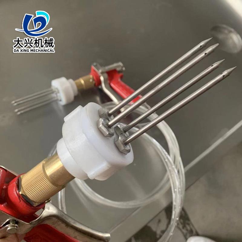 半自动盐水注射机鲜肉腌料注射器平台式自动过滤盐水注射机