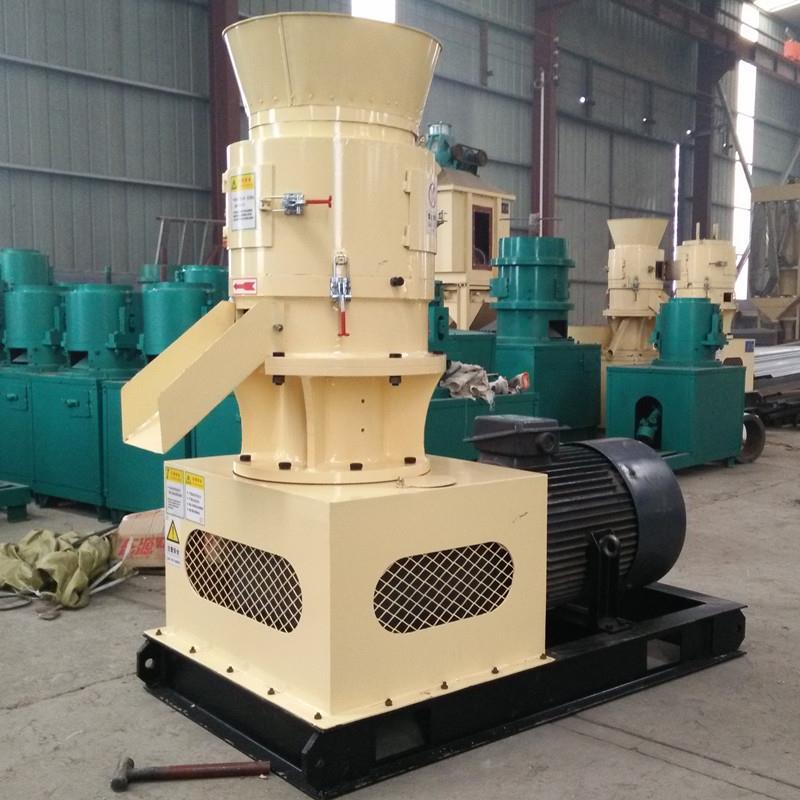 草粉秸秆粉饲料颗粒机平模颗粒机秸秆饲料造粒机秸秆颗粒机