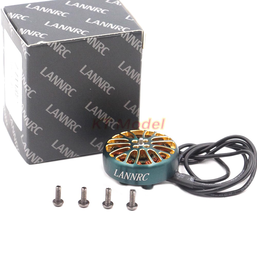 LANNRC 2004 1800KV/3000KV 穿越无刷电机 马达 航模FPV 绿金