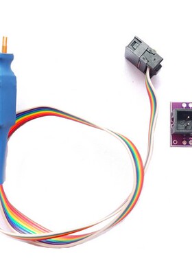 MSOP8探针线 TVSP8转DIP8 转换转接测试座 烧录贴片密脚烧录座