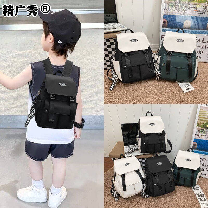 儿童小型双肩包男童小背包外出休闲小学生小书包男孩户外旅行包包