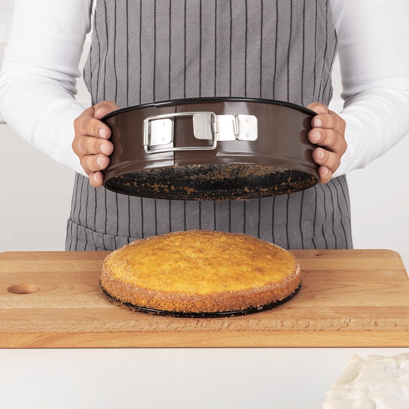 好品质8寸活底蛋糕家用面包点心披萨不粘烤盘烤箱饼干圆形工具