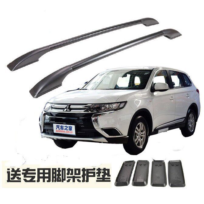 适用於Outlander行李架 Outlander车顶架 改装专用铝合金行李架
