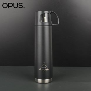 OPUS保温杯女男士316不锈钢壶水杯子大容量户外运动带盖子可喝水