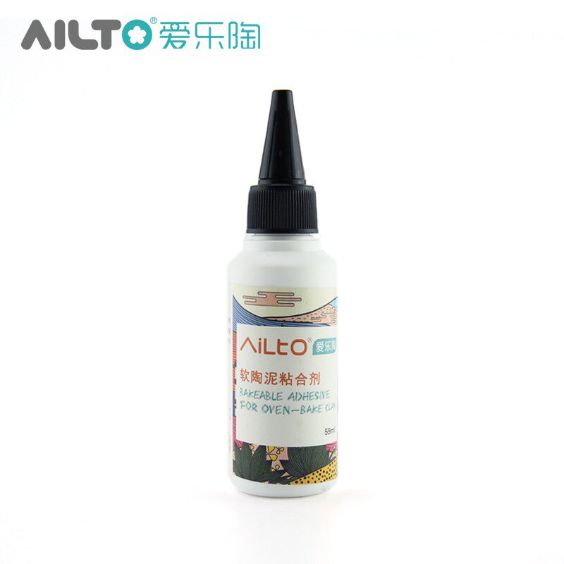 爱乐陶软陶泥粘合剂液体软陶 cernit比利时sculpey土通用59ml