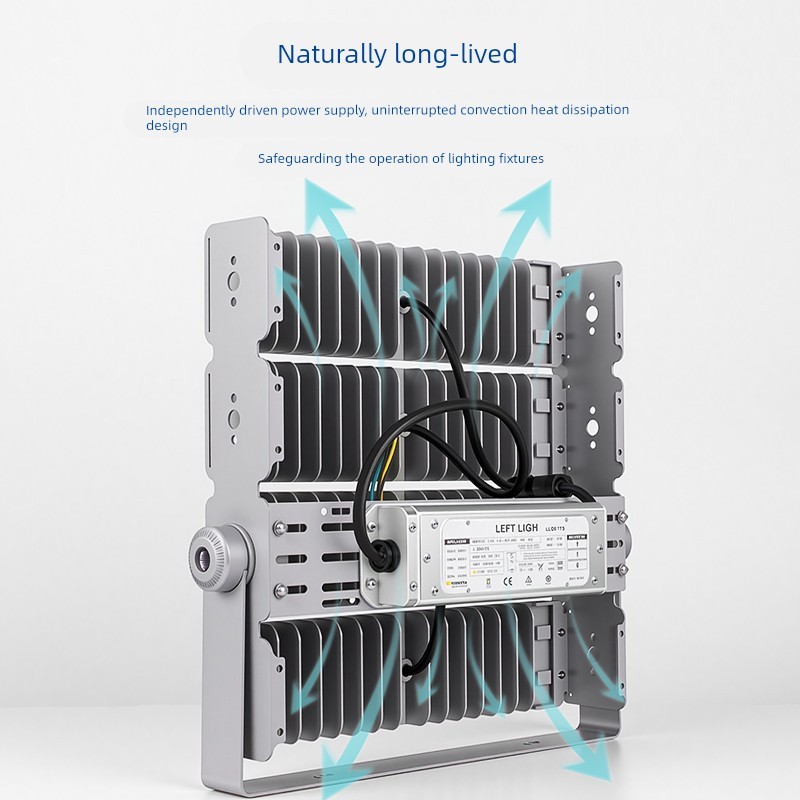 足瓦LED隧道灯模组投光灯200W户外防水足球篮球广场照明高杆路灯