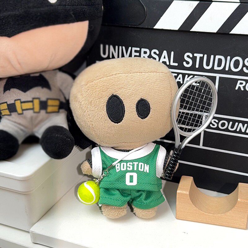 13cm小D薛之谦10cm娃衣dsp纸袋人天外来物玩偶网球少年衣服球拍