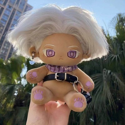 东京复仇者黑川伊佐属性20cm棉花娃娃黑皮帅气精致毛绒玩具女生礼