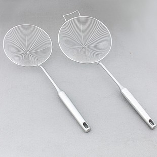 全钢牛肉火锅漏勺大号家用捞网商用厨房拌面线漏油炸篱不锈钢笊篱