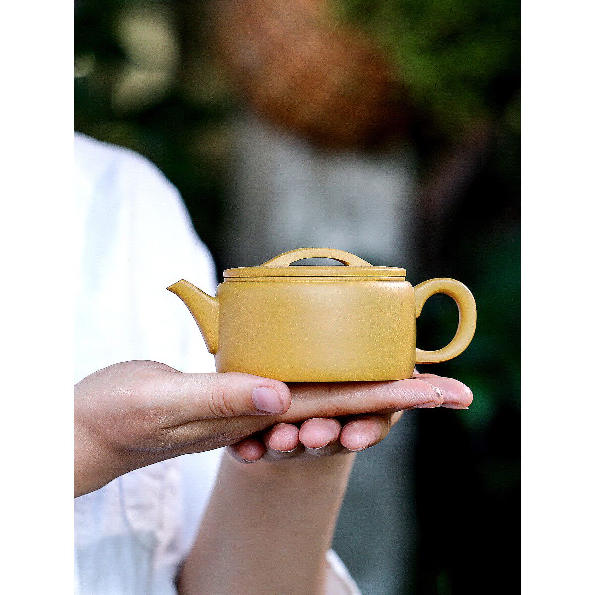 汉瓦段泥黄金段小容量小品紫砂壶纯全手工功夫大口宽口茶壶正宗