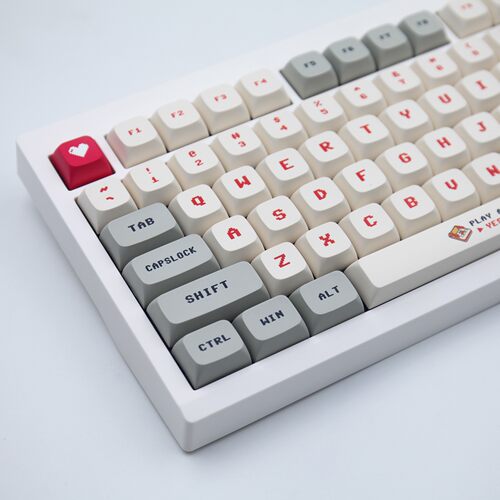 红白机xda游戏68复古风电玩宁芝75pbt61键盘nd63键帽87
