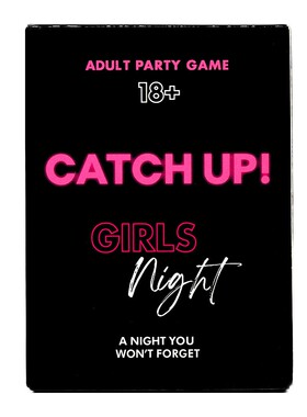 英文版 catch up！girls night 女生之夜休闲聚会策略卡牌游戏