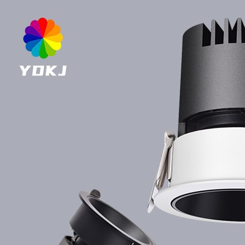 led小孔射灯开孔5.5公分大瓦数12w嵌入式天花灯孔灯5.5cm高亮筒灯