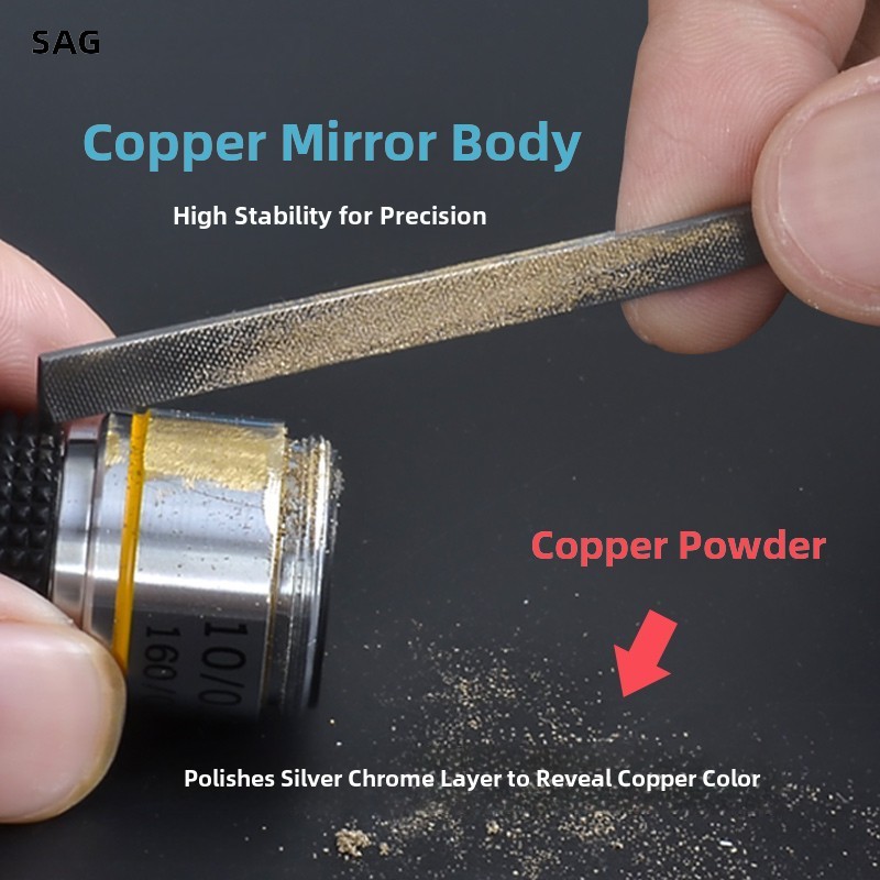 SAGA生物显微镜镜头配件高清185型消色差物镜4X10X40X100X倍油镜