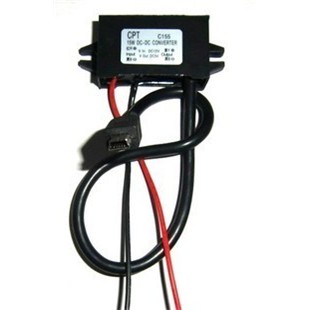 miniUSB 12V转5V24V转5VDC-DC降压模块手机充电器行车记录仪电源