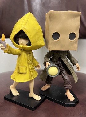 小小梦魇2摩诺Mono纸袋头小六Six黄色雨衣景品手办潮玩摆件礼物