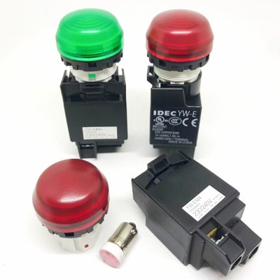 IDEC和泉YW1P-2EM42G  2EM42R 2EM42Y 2EM24S 2EM42PW指示灯220V