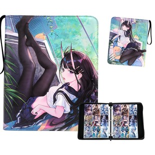 豪华碧蓝航线卡册大容量收集册拉链款收藏册活页美女收纳包防水册