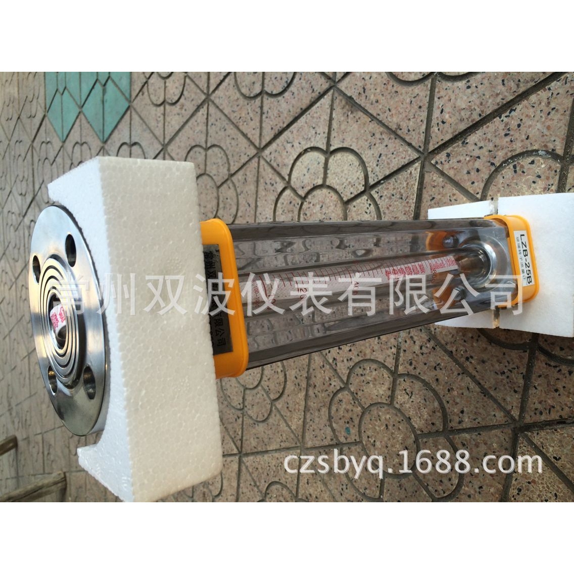 快装玻璃转子流量计LZB-25B