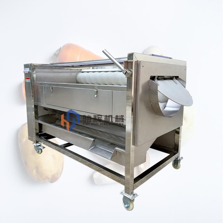 食品机械中型生蚝清洗机田螺洗泥机农产品毛刷清洗抛光机