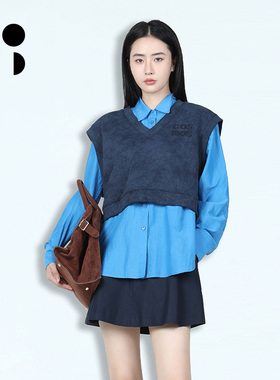 WZWJ/未知未觉2025春装新品马夹W511J11554设计感