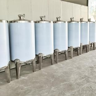 500斤1000斤立式储酒罐304不锈钢白酒储罐密封白钢桶