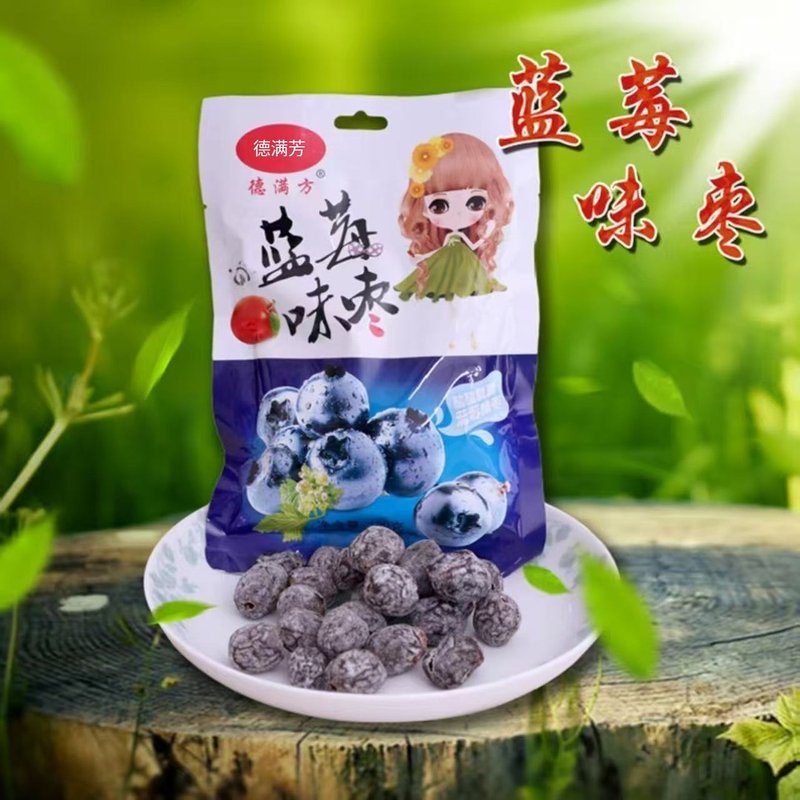 百家合蓝莓枣追剧解馋小零食独立包装
