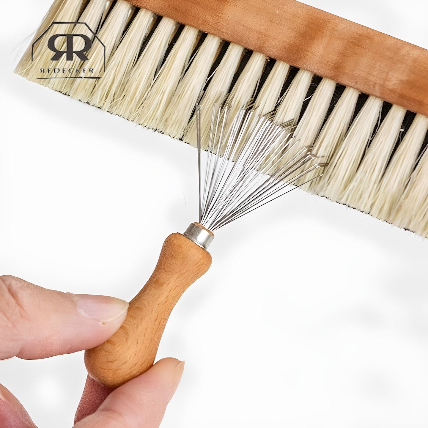 德国进口原木钢丝刷子清洁刷