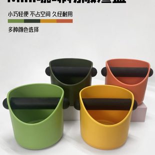半自动咖啡机废粉渣小号加厚敲渣桶迷你收纳渣盒 咖啡渣桶家用意式