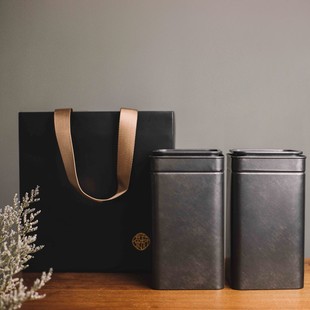 高端茶叶罐铁罐小号便携红茶绿茶通用密封罐空罐茶叶盒包装盒定制