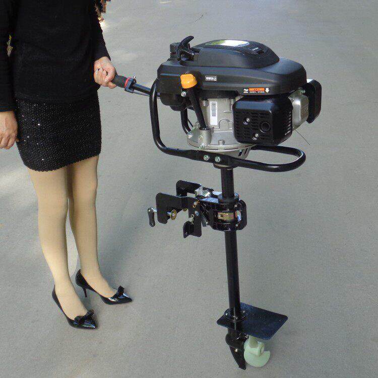 船用挂桨机四冲程立式船挂机小型渔船推进器汽油厂家定制