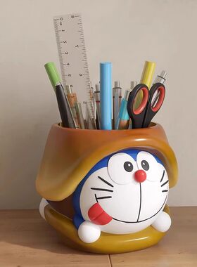 创意可爱毛笔筒收纳盒