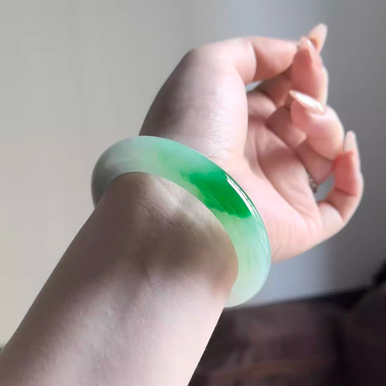【9653人抢购中】"半见”玉手镯