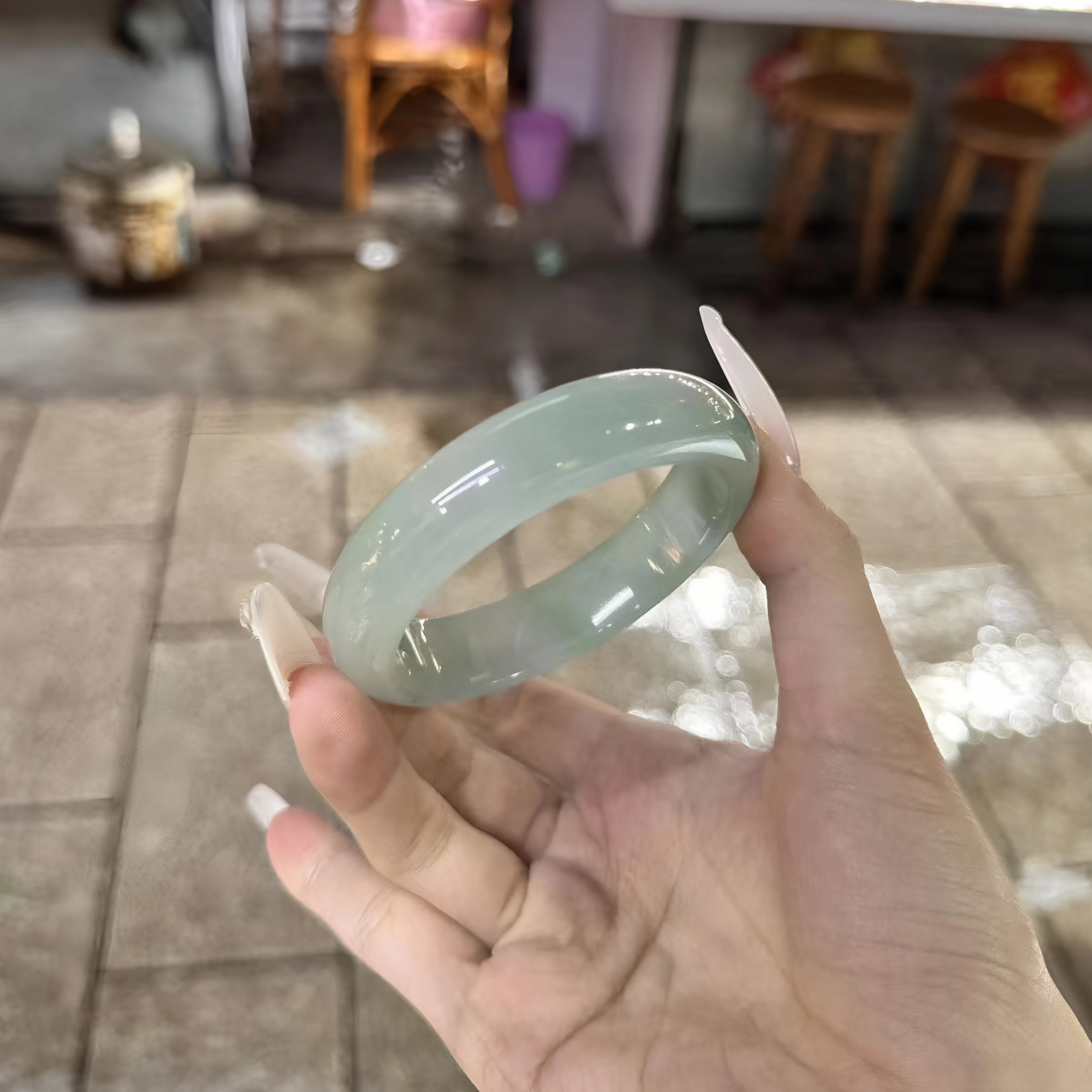 【8325人抢购中】"空青”玉手镯