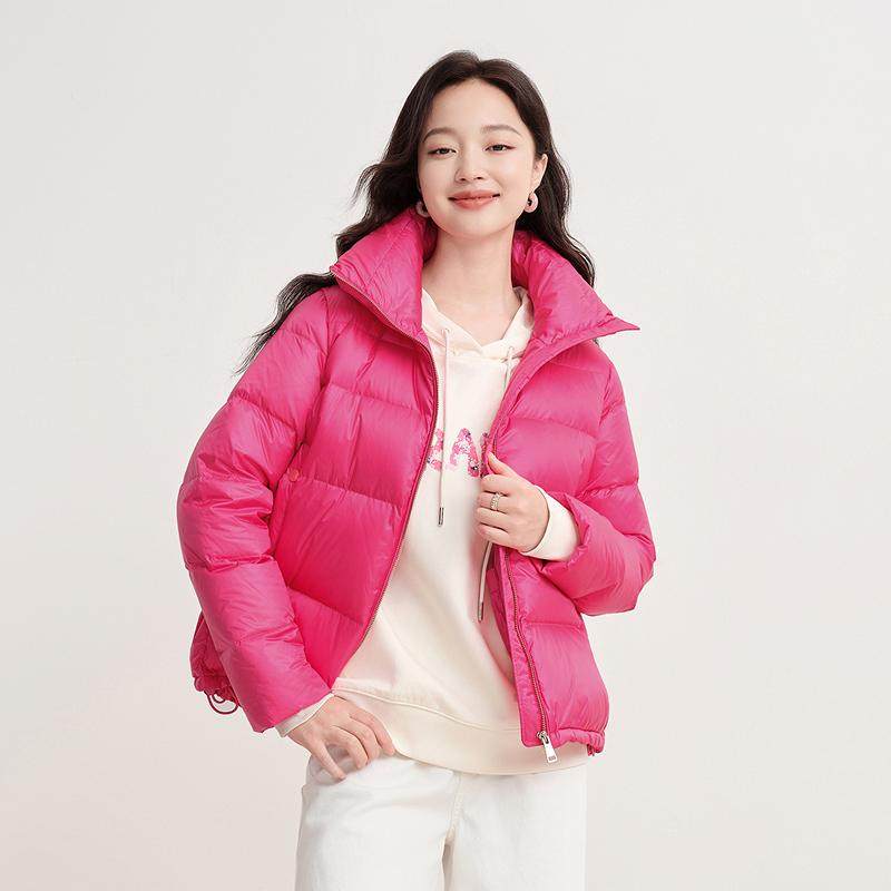 时尚百搭显瘦保暖短款羽绒服外套