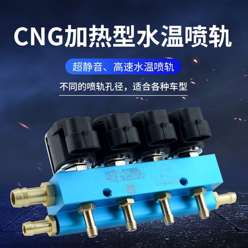 油改气配件CNG加热喷轨CNG汽车油改气改装配件共轨喷轨气嘴