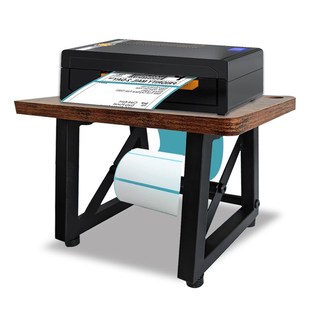 标签打印机支架热敏不干胶标签纸快递电子面单标签收纳架子