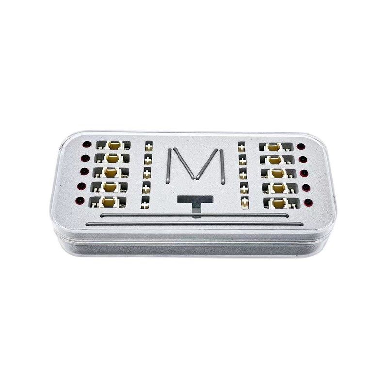 MONE卫星轴V2 1.2mmPCB卫星轴pom机械键盘客制化黑色奶白